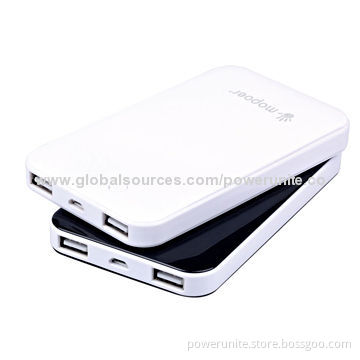 LED Lamp 8,000mAh Capacity Li-Polymer Battery Cells Power Bank, 5V/1A Input